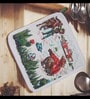 Multicolour Cotton (7 x 7 Inches) Heat Resistant 1 Pc Pot Holder  