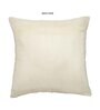 Brown Cotton and Jute Solid Single Cushion Cover (1 Pc)