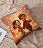 Multicolour Cotton and Jute Solid Single Cushion Cover (1 Pc)
