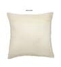 Multicolour Cotton and Jute Solid Single Cushion Cover (1 Pc)