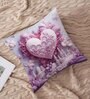 Multicolour Cotton and Jute Solid Single Cushion Cover (1 Pc)