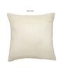 pink Cotton and Jute Solid Single Cushion Cover (1 Pc)