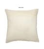 Purple Cotton and Jute Solid Single Cushion Cover (1 Pc)