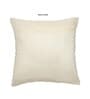 Multicolour Cotton and Jute Solid Single Cushion Cover (1 Pc)