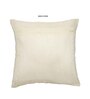 Brown Cotton and Jute Solid Single Cushion Cover (1 Pc)