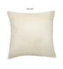 Multicolour Cotton and Jute Solid Single Cushion Cover (1 Pc)