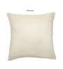 Multicolour Cotton and Jute Solid Single Cushion Cover (1 Pc)