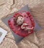 Multicolour Cotton and Jute Solid Single Cushion Cover (1 Pc)