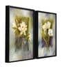 Popular Item Multicolour Cotton Canvas Framed People and Places Art Print