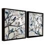 Multicolour Cotton Canvas Wildlife Art Panels