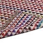 Multicolor Cotton Hand Woven 5 X 8 Feet Dhurrie