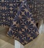 Jonathan (88x59) Brown & Blue Cotton Table Cloth