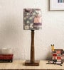 Multicolour Cotton Royal Elephant Lamp