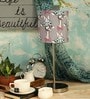 Multicolour Cotton Smart Giraffe Metal Lamp