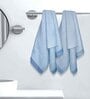 Multicolour Cotton Striped 220 GSM Bath Towels 2 Pc