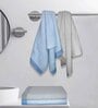 Multicolour Cotton Striped 220 GSM Bath Towels 4 Pc