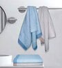 Multicolour Cotton Striped 220 GSM Bath Towels 4 Pc