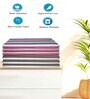 Multicolour Cotton Striped 220 GSM Bath Towels 6 Pc