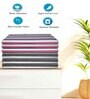 Multicolour Cotton Striped 220 GSM Bath Towels 6 Pc