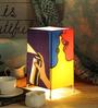 Multicolour Cotton Table Lamp