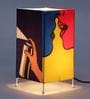 Multicolour Cotton Table Lamp