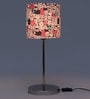Multicolour Cotton Table Lamp