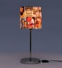 Multicolour Cotton Table Lamp