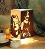 Multicolour Cotton Table Lamp
