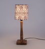 Multicolour Cotton Warli Art Lamp