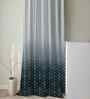 Multicolour Digital Print Geometric 5ft Regular Eyelets Window Curtain (1 Pc)