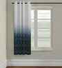 Multicolour Digital Print Geometric 5ft Regular Eyelets Window Curtain (1 Pc)