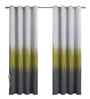Multicolour Digital Print 7ft Regular Eyelets Door Curtain (2 Pc)