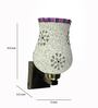 Multicolour E27 holder Metal & Glass Uplight Wall Scone