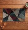 Multicolour Elvara Rubber 16x24 Inches Anti Skid Door Mat