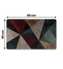 Multicolour Elvara Rubber 16x24 Inches Anti Skid Door Mat