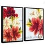 Multicolour Engineered Wood (Set of 2) Art Prints