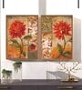 Multicolour Engineered Wood (Set of 2) Art Prints