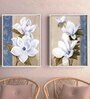 Multicolour Engineered Wood (Set of 2) Art Prints