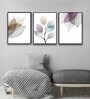 Multicolour Engineered Wood (Set of 3) Art Panels