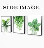 Multicolour Engineered Wood (Set of 3) Art Prints
