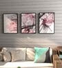 Multicolour Engineered Wood (Set of 3) Art Panels