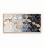 Multicolour Engineered Wood Art Print