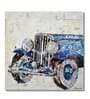 Multicolour Engineered Wood Art Print