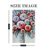 Multicolour Engineered Wood  Art Print