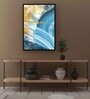 Multicolour Engineered Wood Art Print