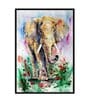Multicolour Engineered Wood Art Print
