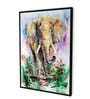 Multicolour Engineered Wood Art Print