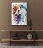 Multicolour Engineered Wood Art Print