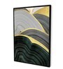 Multicolour Engineered Wood Art Print
