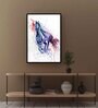 Multicolour Engineered Wood Art Print